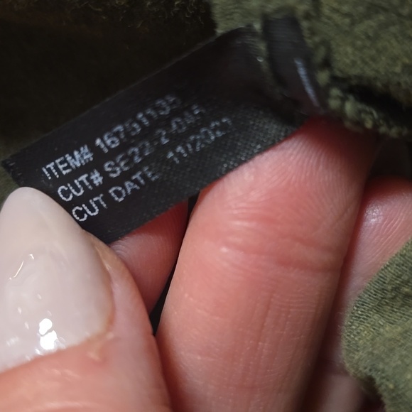 Torrid Olive Green Tie Dye FoldOver Cropped mineral wash Leggings 3x - Picture 12 of 13